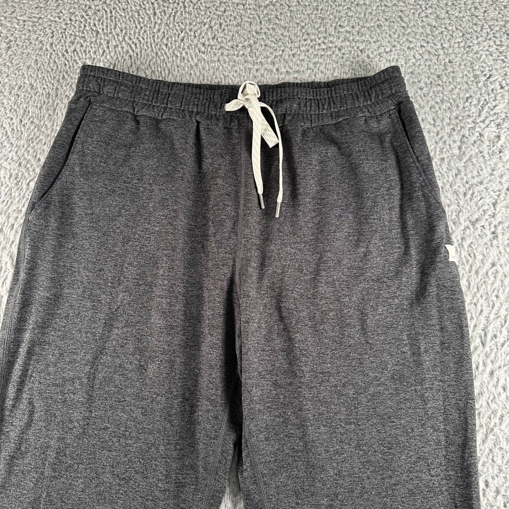 Vuori Performance Joggers Womens M Gray Stretch Drawstring Sweatpants Activewear - Picture 2 of 12